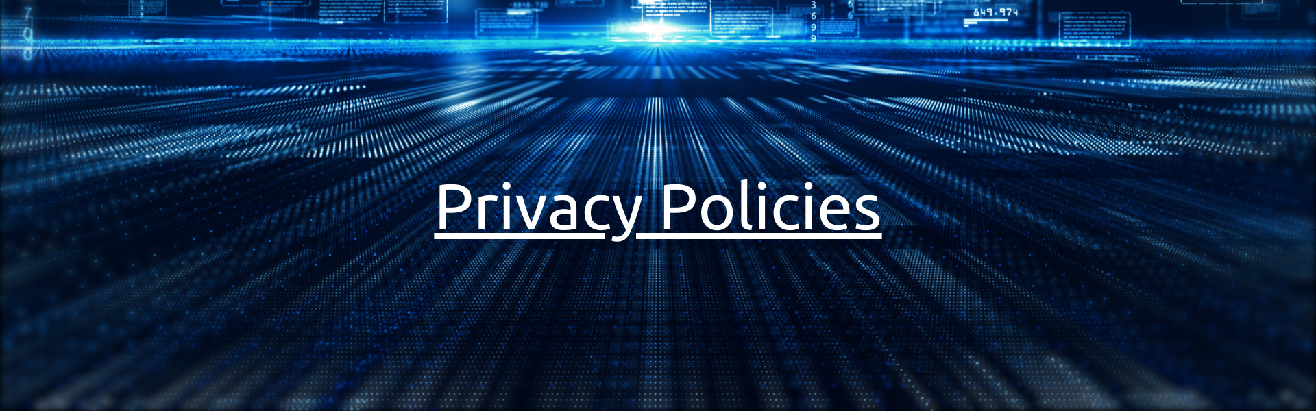 privacy policy banner hd